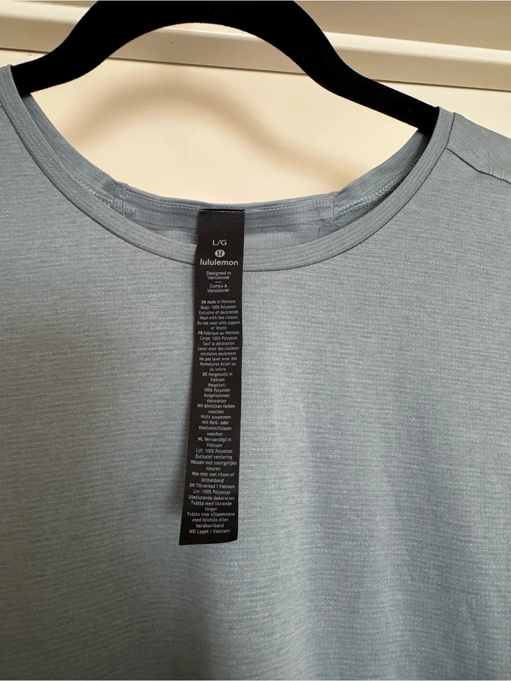 lululemon athletica Sleeveless Muscle Tank - Slate Blue